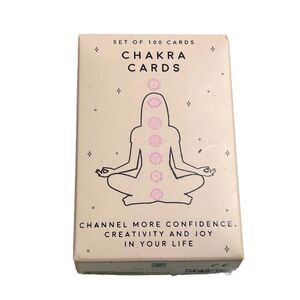 Gift Republic Chakra Cards Enlightenment Joy Energy Confidence Power 100 Cards